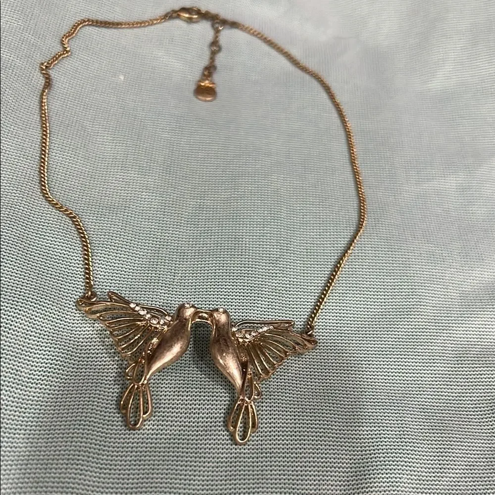 Gold Chain Necklace with Charm